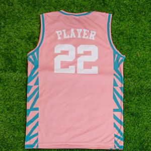 Uniforme de Baloncesto sin Mangas, 100% Poliéster, Ligero, Ecológico, Personalizado, Nuevo Diseño, Alta Calidad, Todas las Tallas Disponibles - Product Image 4