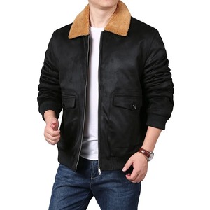 Chaqueta de Invierno 2024 para Hombre, a la Moda, Impermeable, de Piel de Oveja, Tejida, de Color Sólido, Popular, Simple y Casual - Product Image 2