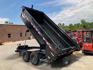 Remolque Telescópico de Volteo PJ Trailers 2025, 7x14, 14K, 3 pies, 7 Toneladas, 14000 #   Acero D14K7143TP - Product Image 5