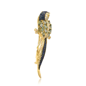 Élégante Broche en Moissanite en Argent Sterling 925 Or Blanc Jaune Rose Couleur EF Taille Personnalisée Bijoux Femme Cadeau Mariage Fête - Product Image 3