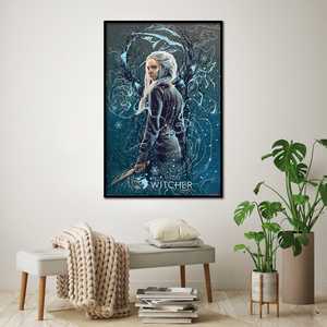 โปสเตอร์ทีวี The Witcher สไตล์โมเดิร์น ภาพซีรีจาก Netflix สำหรับติดผนัง - Product Image 1