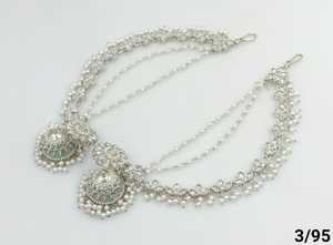 Traditionnel et à la mode dernier concepteur indien en gros bijoux de jhumka Kundan boucle d'oreille pour les femmes élégant boucle d'oreille bijoux - Product Image 5