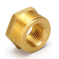 Conversion de filetage femelle en cuivre complet filetage mâle raccord en cuivre 1/8 '1/2' 1/4 '3/4' 3/8 Raccord en laiton de 1 pouce adaptateur de gaz d'eau