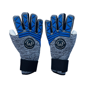 2026 gants de gardien de but de football personnalisés pour le football vert bleu unisexe OEM Logo personnalisé protection des doigts quantité minimale de commande de couleur - Product Image 1