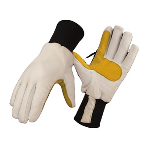 Assembly <b>Driver</b> Heavy Cold Resistant Cowhide Grain Leather Winter <b>Gloves</b> Bakery Food Grade Hot Oven <b>Gloves</b> Safety <b>Gloves</b> - Product Image 5