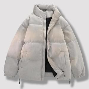 Veste respirante de qualité supérieure en gros, design personnalisé, coupe-vent, OEM, nouvelle veste décontractée unie tendance pour homme, hiver - Product Image 4