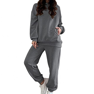 Chándal americano de calidad superior para mujer, chándal de invierno, premio al por mayor, ropa de moda, logotipo bordado de chenilla custo - Product Image 5