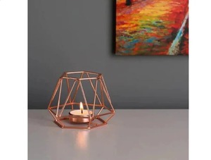 Bougie chauffe-plat en métal au design unique, parfaite pour les décorations de maison et de mariage, disponible au meilleur prix d'Inde - Product Image 6