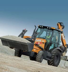 Kubota รถตัก580N ขนาดเล็กสำหรับกรณี, รถตักขนาดเล็กสำหรับรถแทรคเตอร์ขับเคลื่อนล้อหน้าและมอเตอร์หลักและปั๊ม - Product Image 1