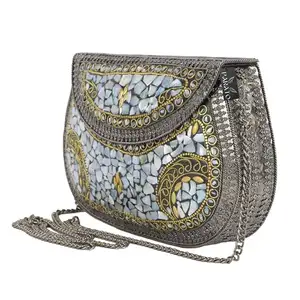 Wholesale Supply Dainty Metal Clutch Bag Delicate and Darling Accessory for Any Occasion Available for Sale from India