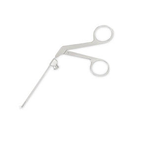 Pinces micro-coupelles de haute qualité, mâchoire ovale, courbées vers le haut, 9 mm x 1 mm, 80 mm, instruments chirurgicaux manuels en acier inoxydable pour ORL - Product Image 2