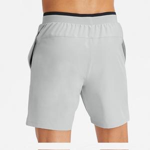 กางเกงขาสั้นออกกำลังกายบุซับในแบบถักลายใหม่ พร้อมกระเป๋าข้าง เหมาะสำหรับฤดูร้อน ฟิตเนส คอมเพรสชั่น ทำงาน ยิม ออกกำลังกาย เสื้อผ้ากีฬาบุรุษ - Product Image 2