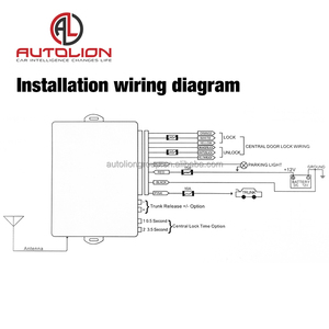 Giordon Hệ Thống Khóa Trung Tâm Từ Xa Cho Xe Hơi Bạch Tuộc - Product Image 6