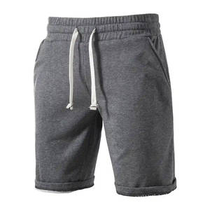 Pantalones cortos de lana de algodón pesado de alta calidad más vendidos para hombre, ropa de entrenamiento informal, gran oferta en línea, estilo callejero - Product Image 1