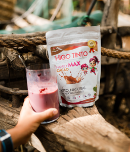 Higo Tinto Family MAX Cacao ออร์แกนิกสีแดงครีมเมอร์มะพร้าวแมค300กรัมผงสารต้านอนุมูลอิสระขนาด - Product Image 1