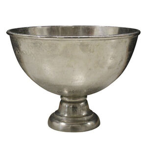 Seau à glace pour vin, design moderne et écologique, base carrée, en aluminium finition argentée de luxe White Royals, pour poignées de bol - Product Image 3