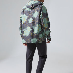 <b>Men's</b> Active Geo <b>Camo</b> Printed Long Sleeve Trail Windbreaker Customizable Multi-Color Outdoor Performance <b>Jacket</b> Plus Size Winter - Product Image 4