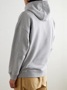 ผลิตเสื้อฮู้ดดี้คุณภาพสูง ผ้าฝ้าย 100% 420GSM เสื้อฮู้ดดี้โอเวอร์ไซส์ ขายส่ง เสื้อฮู้ดดี้เนื้อหนา ทรงหลวม ไหล่ตก พิมพ์ตามสั่ง - Product Image 3