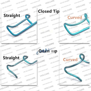 Spéculum ophtalmique de type Lieberman Instrument de rétracteur de paupières solides en titane et acier inoxydable par Vaslcare - Product Image 2