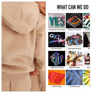 Survêtements pour enfants sur mesure avec logo Boutique pour enfants Garçons 2 pièces Ensemble de vêtements de jogging pour tout-petits Survêtement pour enfants Survêtement personnalisé - Product Image 3