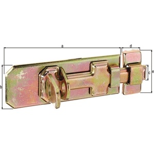 Security <b>Lock</b> Bolt 120mm X 45mm for Doors and <b>Windows</b> - Product Image 1