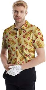 Top Trending Polo Shirt Secado rápido Transpirable Media manga Poliéster Hecho Diseño clásico Prendas de abrigo Elegante Polo en blanco - Product Image 3