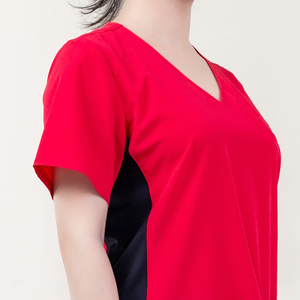 Uniformes hospitaliers Scrubs médicaux Chemise de bonne qualité Uniforme de laboratoire WRAP stocké dans une boîte en carton Fabriqué au Vietnam Fabricant - Product Image 4