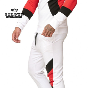 Ensemble de survêtements de fitness en coton 100% absorbant la transpiration et à séchage rapide, nouveau design, vêtements de course et d'entraînement écologiques pour l'extérieur, hiver - Product Image 1