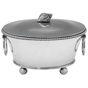 Elegante Cacerola de Acero Inoxidable para Cocina y Comedor |   Apto para uso alimentario, duradero, antiadherente y ecológico - Product Image 5