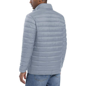 Chaqueta de invierno acolchada de algodón grueso informal formal para hombre con cuello levantado sudaderas con diseño de bloqueo de color juvenil - Product Image 2