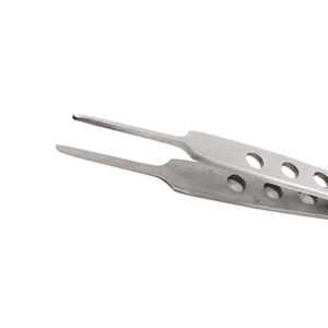 Pince à épiler fine plaquée or, logo personnalisé, acier inoxydable durable, pointes inclinées et pointues, pince à épiler pour sourcils, ressort pour cils - Product Image 4