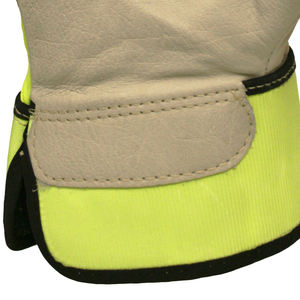 Guantes de soldadura OEM Heat Cow Split cuero guantes de soldadura aprobados guantes de seguridad de protección de manos al por mayor - Product Image 4