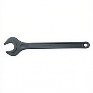 Clé à molette ouverte de 14 mm avec clé, blanche et noire, longueur 140 mm - Product Image 2