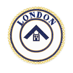 Custom Embroidered Patches Sew Iron on for Clothing Masonic Regalia Apron <b>Badges</b> Emblems - Product Image 1