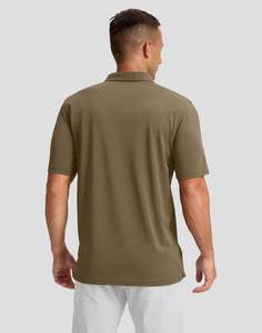 Polos à sublimation pour hommes Conception personnalisée Tissu en polyester à séchage rapide Polo de sport T Shirt Vente en gros OEM d'usine Fabricant - Product Image 3
