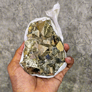 Premium Natural Raw Pyrite Pyramid Cube <b>Cluster</b> Fool's Gold <b>Crystal</b> Stone Wealth Prosperity Abundance Mineral Specimen Gift - Product Image 1