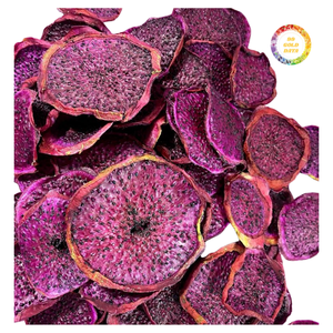 Friandise vietnamienne de fruits du dragon séchés - Tranches de fruits tropicaux naturellement sucrés séchées à basse température - Product Image 2