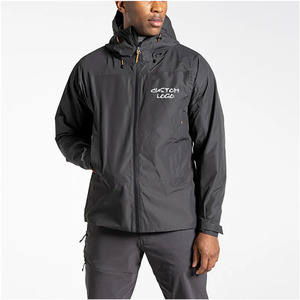2023 Logo personnalisé imprimé XL hommes Softshell hiver coupe-vent haute qualité imperméable toile veste capuche décontracté fermeture éclair support - Product Image 1