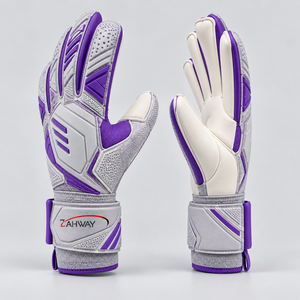 Most Selling Football Goalkeeper Gloves PU Leather Non-Slip <b>Finger</b> Protection Adjustable Wrist <b>Strap</b> Unisex Sports Gloves - Product Image 4