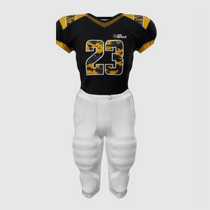 ชุดทีมคุณภาพสูง ชุดอเมริกันฟุตบอลทรงโอเวอร์ไซส์ ระบายอากาศได้ดี แขนสั้น วัสดุทนทาน ดีไซน์ล่าสุด ราคาประหยัด - Product Image 2