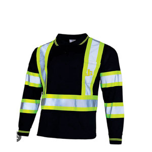 OEM Custom Full Sleeve Safety <b>Shirt</b> Breathable <b>Flame</b> Resistant Windproof Heavy Duty Work <b>Shirt</b> Polyester Unisex - Product Image 1