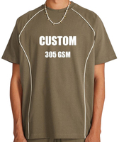 Camiseta de Hombre de Talla Grande de Alta Calidad al por Mayor, Proveedores BD, OEM, Personalizada, Ecológica, Anti-Pilling, con Impresión Frontal en Relieve, 100% Algodón