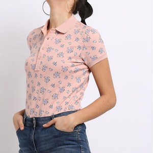 Camiseta Polo Deportiva de Golf con Serigrafía de Logotipo Personalizado para Mujer, Camiseta Polo de Alta Calidad 100% Algodón para Mujer - Product Image 3