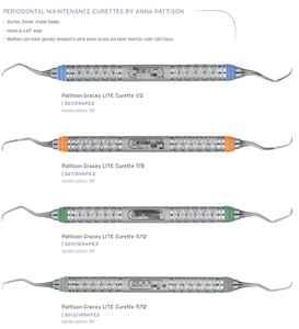 Recién llegado, instrumentos quirúrgicos dentales manuales de acero inoxidable de alta calidad, cureta Dental efectiva con certificación CE para Dental - Product Image 6