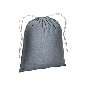Sacchetti Sportivi Promozionali Ecologici in Cotone Riciclato con Coulisse - Product Image 5