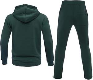 ชุดกางเกงและเสื้อฮู้ดสำหรับผู้ชาย ชุดกีฬา ชุดวอร์ม ชุดกันหนาว ชุดกันหนาวแบบมีฮู้ด ชุดกางเกงและเสื้อฮู้ดสำหรับฤดูใบไม้ร่วงและฤดูหนาว ปี 2025 - Product Image 2