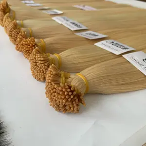 Доставка по всему миру Настраиваемые Цвета высшего качества кератиновые волосы для наращивания, оптовая продажа, поставщик человеческих волос