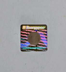 Etiqueta Holográfica 3D Anti-Falsificación Digitel Label DLSL21 para Teléfonos Móviles y Electrónica de Consumo, Material PET - Product Image 2