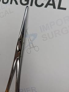 Pinzas Kelly de acero inoxidable de alta calidad, instrumentos quirúrgicos, abrazaderas hemostáticas médicas, herramientas reutilizables rectas y curvas - Product Image 2