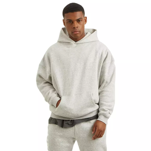 Sweat à capuche à manches longues pour homme, 50 coton, 50 Polyester, échantillon gratuit - Product Image 5